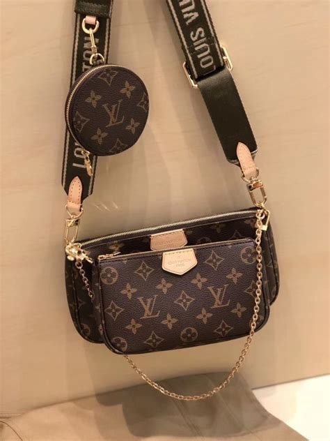 louis vuitton multi pochette accessoires monogram khaki dupe|louis vuitton dupe amazon 2020.